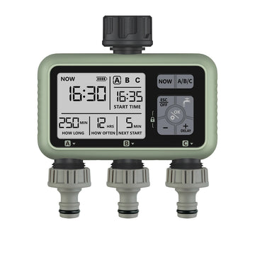 3-Zone Watering Timer System