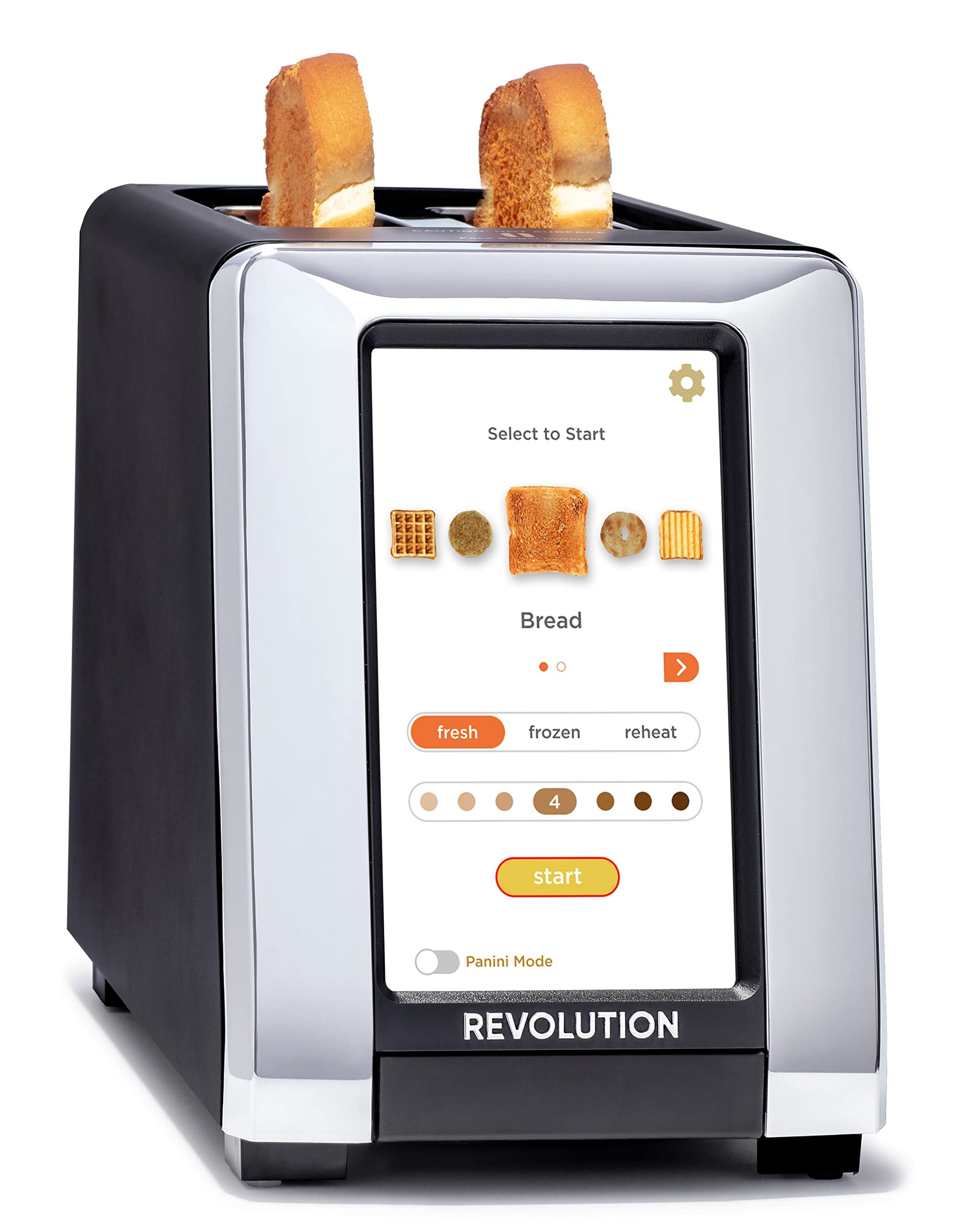 Modern Rotation Bread Toaster Buy Revolution InstaGLO R180B Toaster | Pop-Up Bread Toaster Online