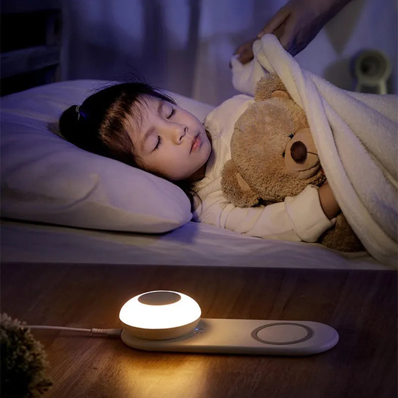 LED Light with Wireless Charger - NexoNano