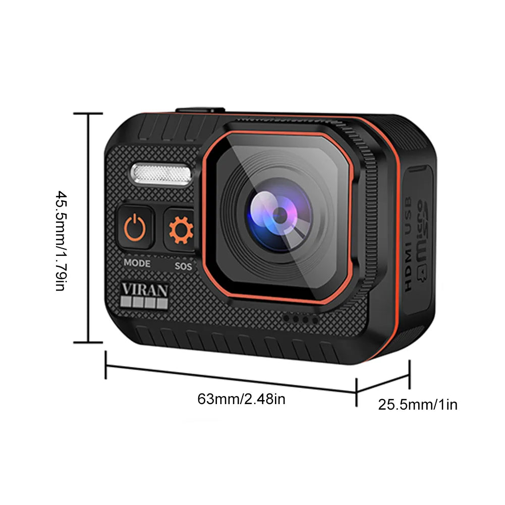 Waterproof Action Camera - NexoNano