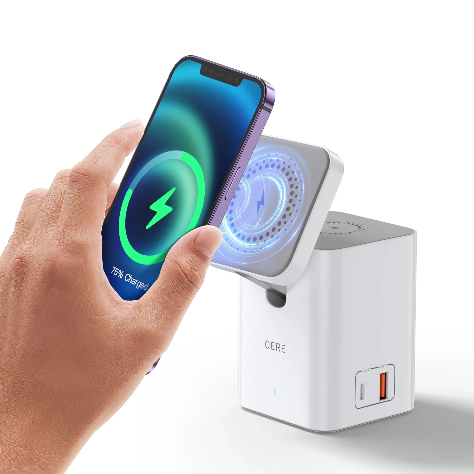 Magnetic Wireless Phone Charger - NexoNano