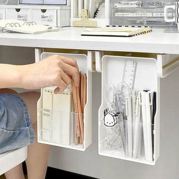 Under Table Hidden Drawer Storage Box