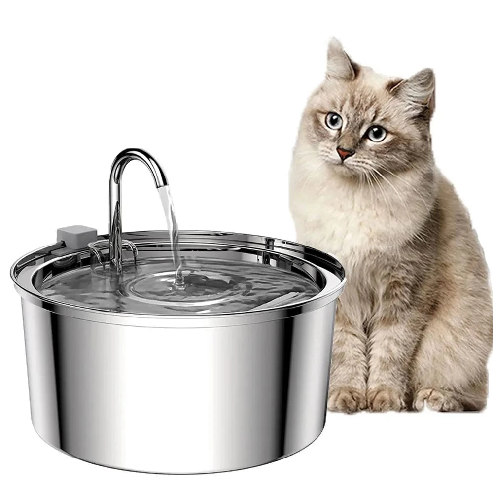 Automatic WaterSmart Drinking Fountain (Stainless Steel)
