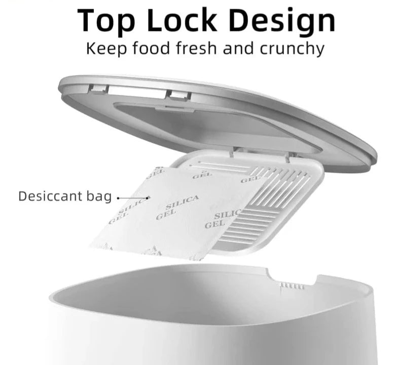 Remote Control Pet Food Dispenser
